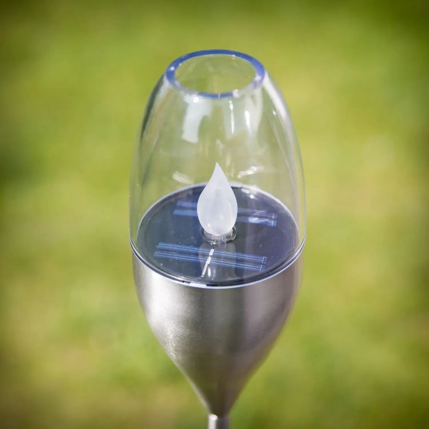 B-Ware Lindby Led Solarleuchte Lampe Gartenleuchte Edelstahl Klar 122 Cm 2 Stück - 6291106558876