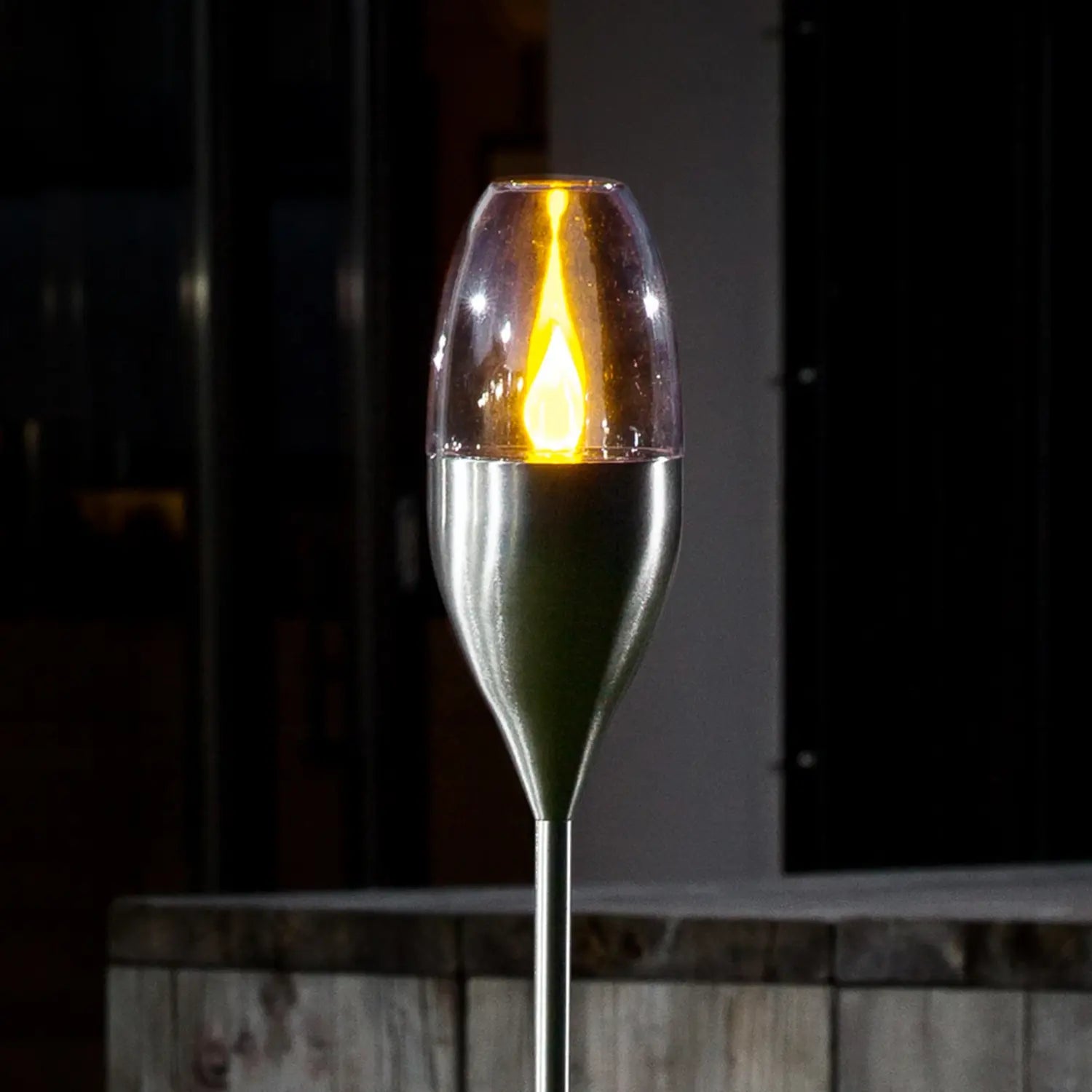 B-Ware Lindby Led Solarleuchte Lampe Gartenleuchte Edelstahl Klar 122 Cm 2 Stück - 6291106558876