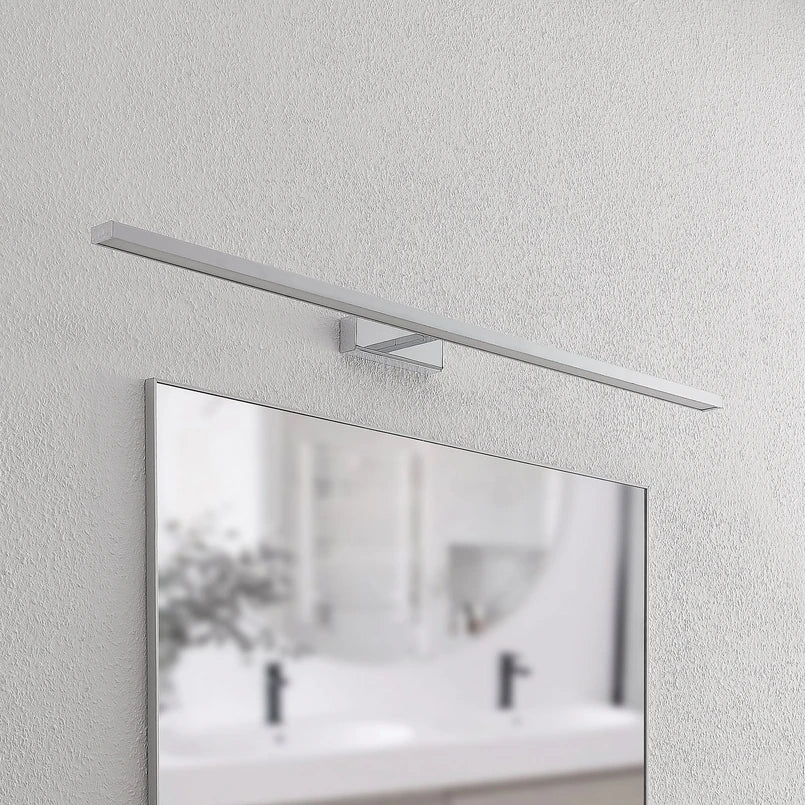 Lindby Spiegelleuchte Badlampe LED Leuchte Jukka chrom 120 cm IP44 Metall510 - 9626079