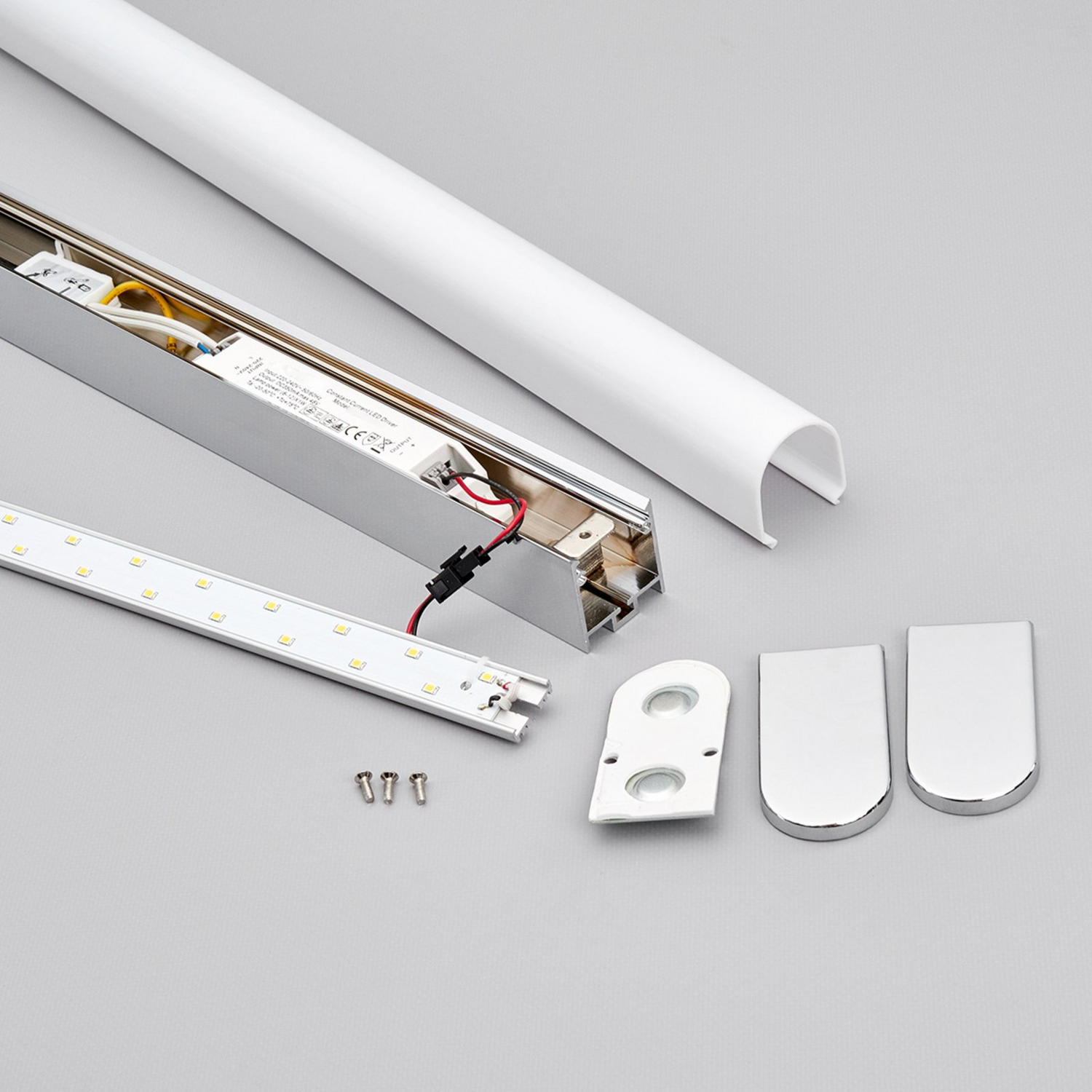 B-Ware Lindby Led Badleuchte Spiegelleuchte Philippa Lampe Leuchte Halbrund 88cm 10 Watt - 6291106550818