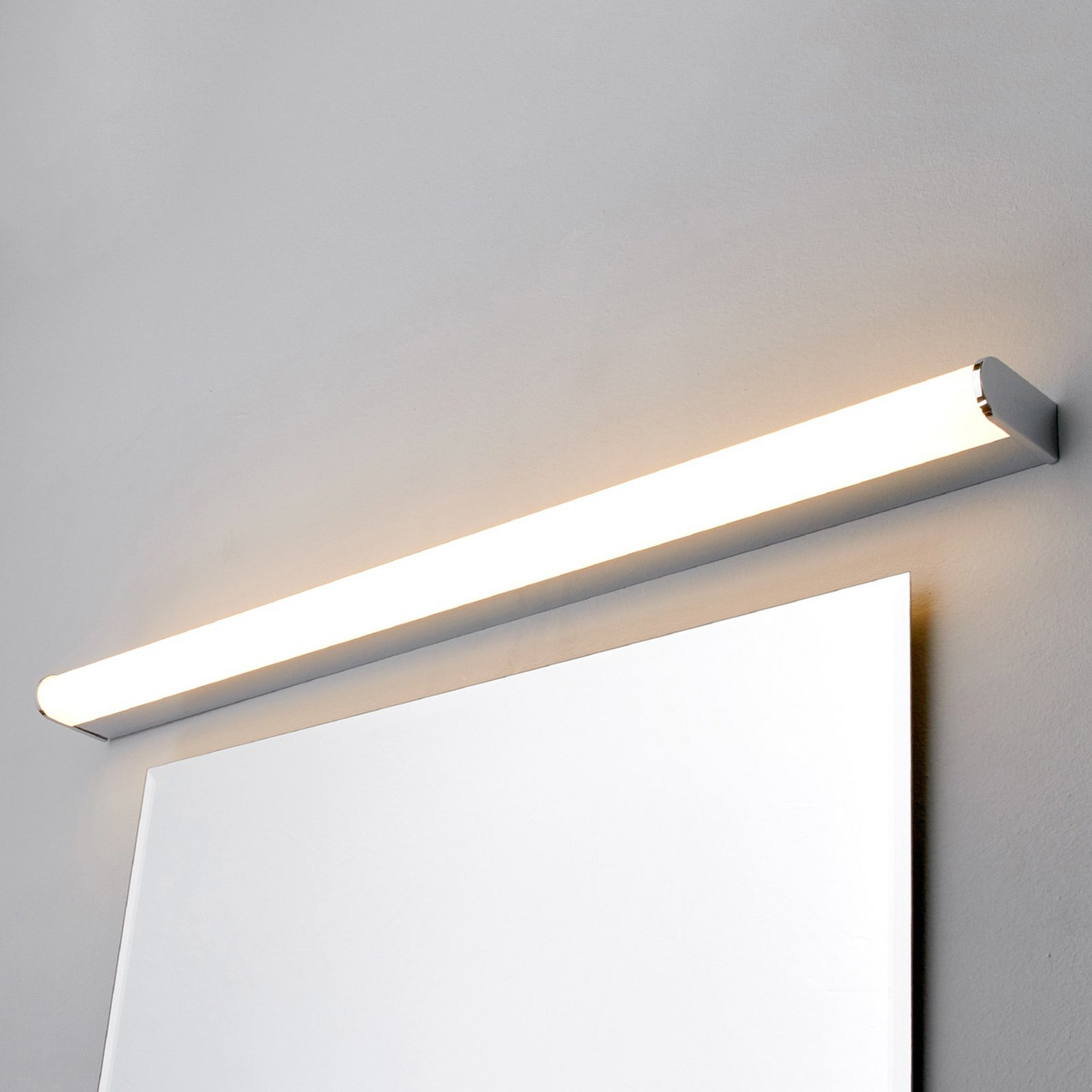 B-Ware Lindby Led Badleuchte Spiegelleuchte Philippa Lampe Leuchte Halbrund 88cm 10 Watt - 6291106550818