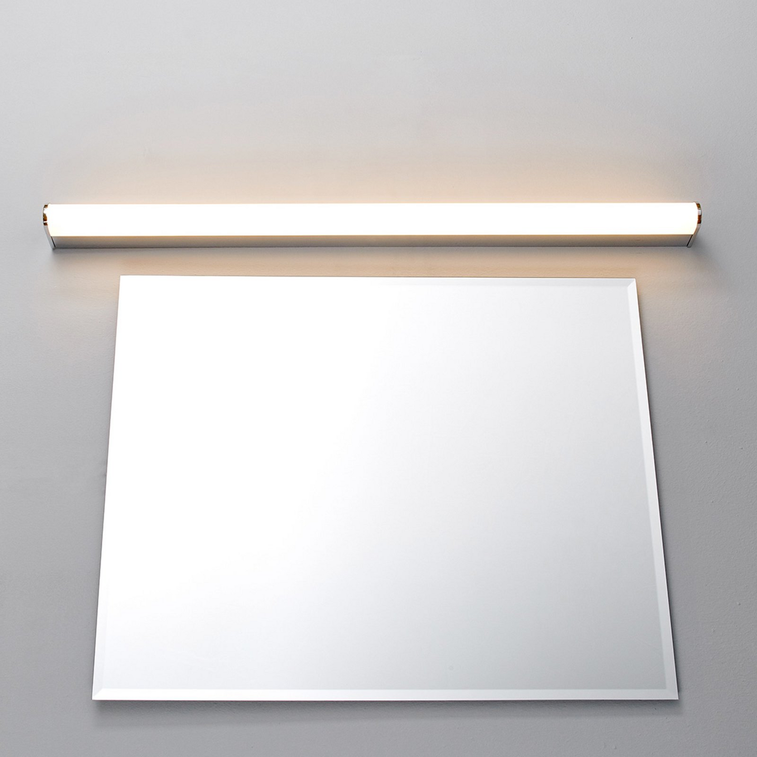B-Ware Lindby Led Badleuchte Spiegelleuchte Philippa Lampe Leuchte Halbrund 88cm 10 Watt - 6291106550818