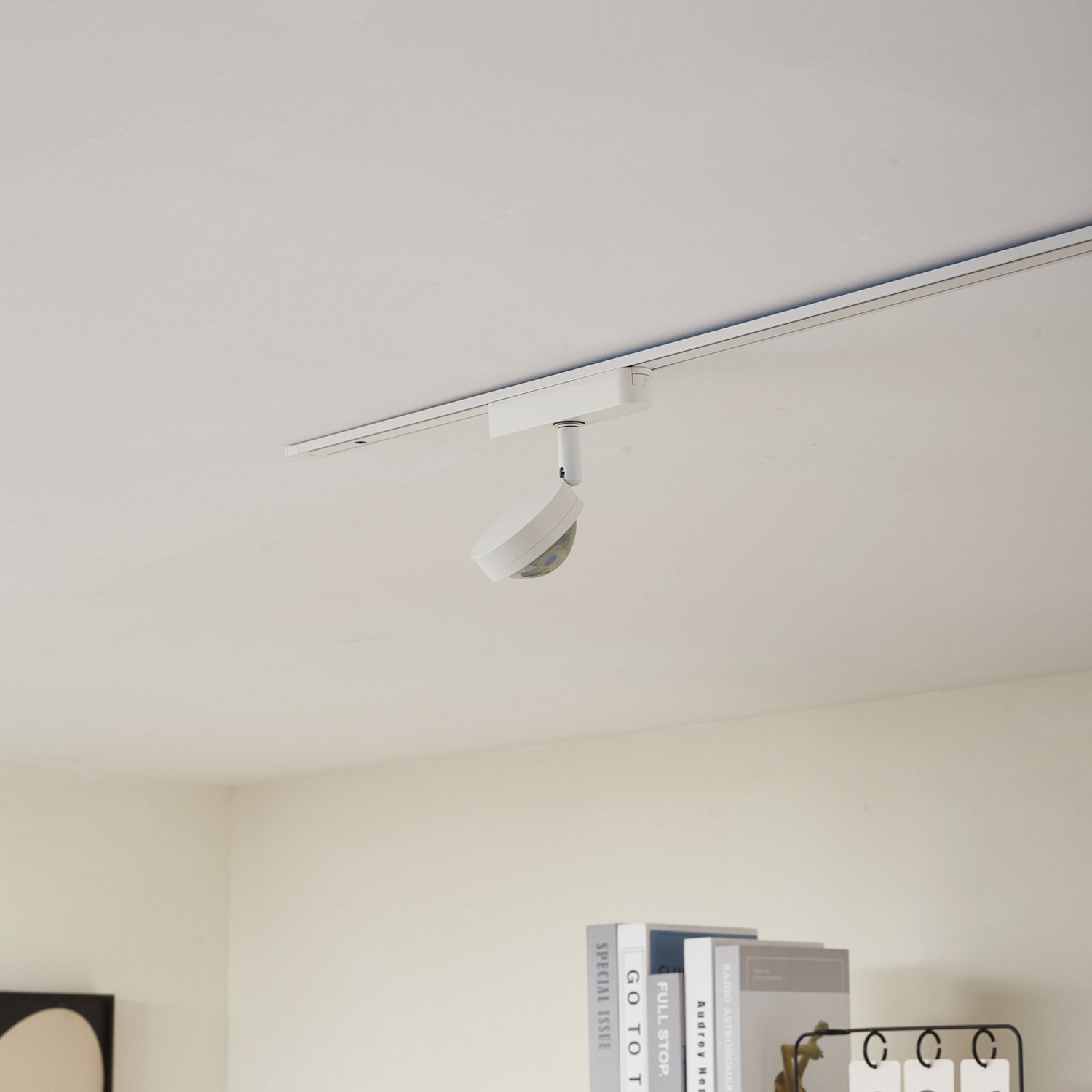 Lindby Led Spot Strahler Lumaro Schienensystem Weiß Dimmbar Aluminium 48 V 7,3cm B-Ware - 4251911789027