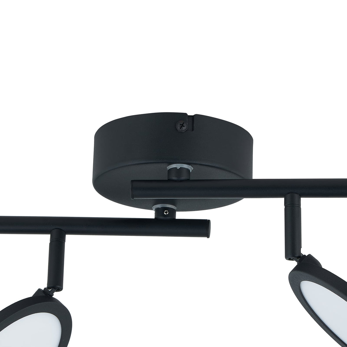 Lindby LED-Spot Manel dimmbar Eisen schwarz 82cm Leuchte Strahler Lampe 4-flg - 4251911766387