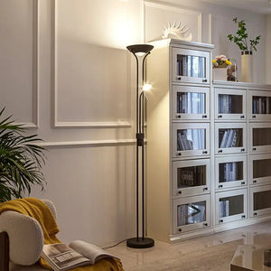 B-Ware Lindby Standleuchte Stehlampe Led Leselicht Schwarz Dimmbar Josefin