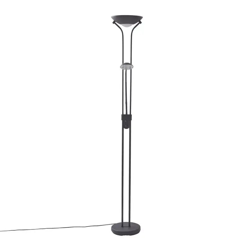 B-Ware Lindby Standleuchte Stehlampe Led Leselicht Schwarz Dimmbar Josefin