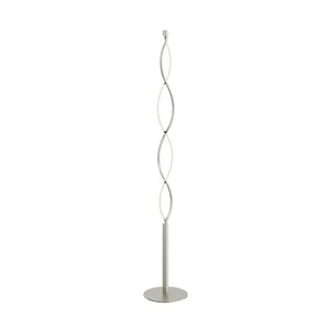 B-Ware Lindby Stehlampe Standlampe Led Auron Nickel Metall Dimmer Lampe Siehe Text