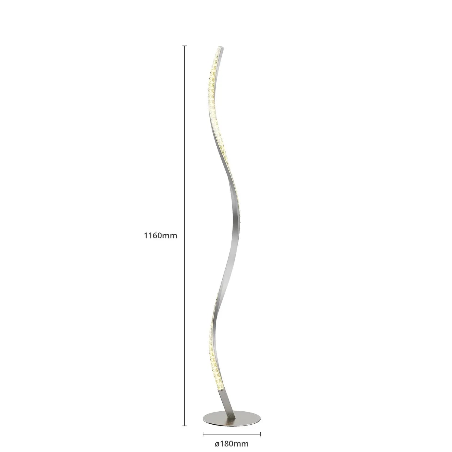 B-Ware Lindby Stehlampe Stehleuchte Led Criostal Rgbw Dimmbar Fernbedienung Siehe Text - 4251096575200