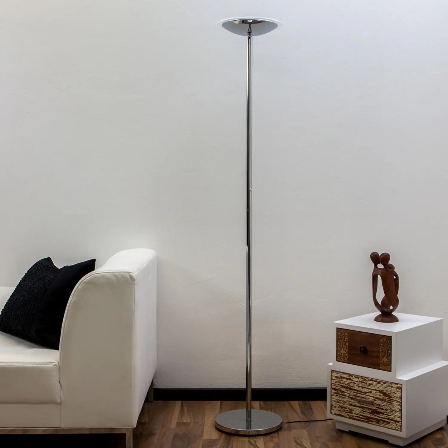 B-Ware Lindby Stehlampe Standlampe Led Chrom Dimmbar Malea Touchdimmer Siehe Text - 6291105709613