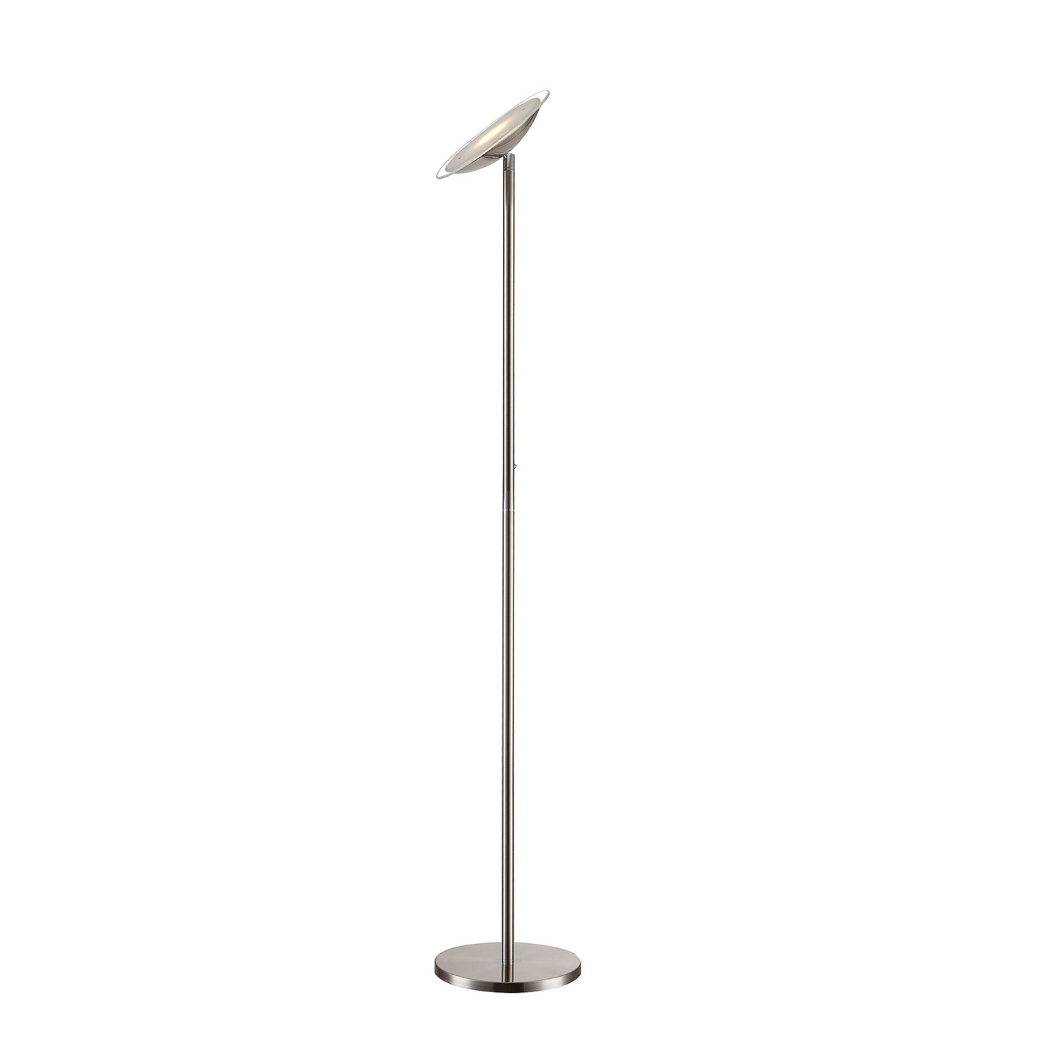 B-Ware Lindby Stehlampe Stehleuchte Led Malea Nickelfarben Dimmbar Lichtspender Touchdi - 6291105709620