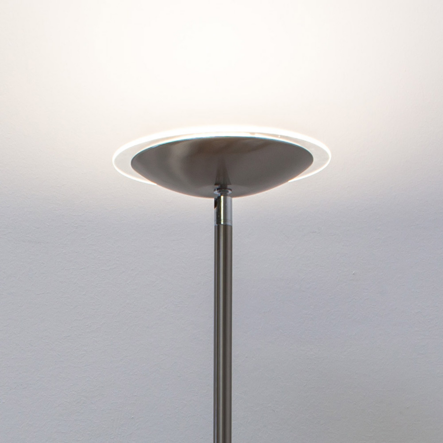 B-Ware Lindby Stehlampe Stehleuchte Led Malea Nickelfarben Dimmbar Lichtspender Touchdi - 6291105709620