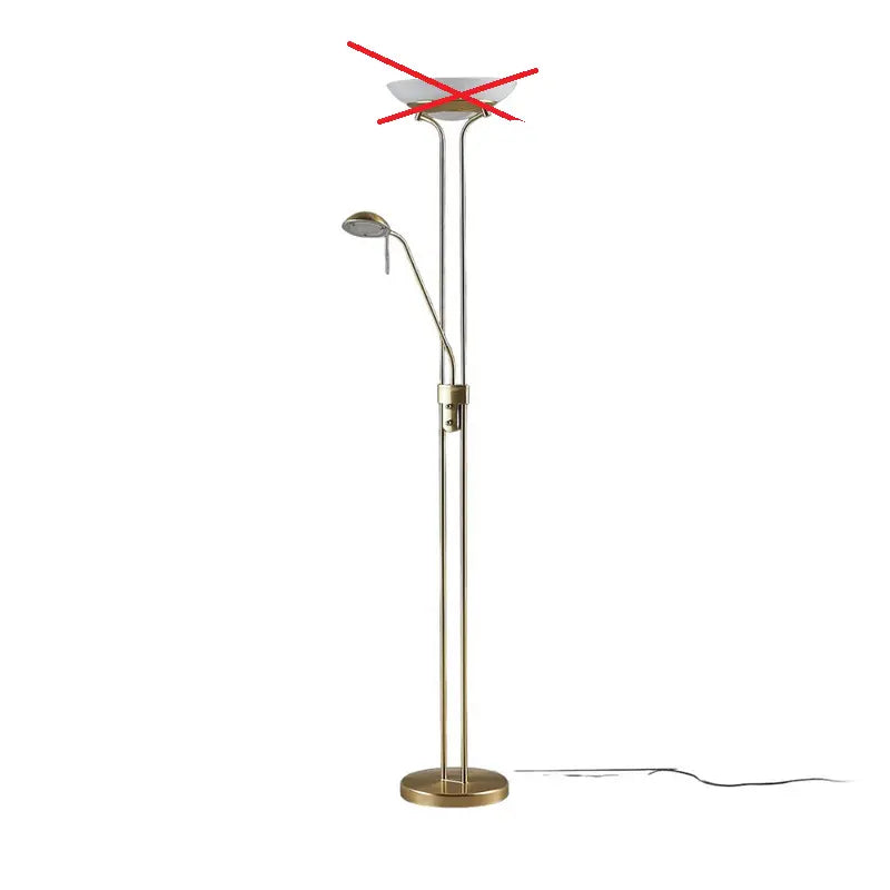 B-Ware Lindby Led Deckenfluter Yveta Leselicht Leuchte Standleuchte Siehe Text/Foto - 4251096520101