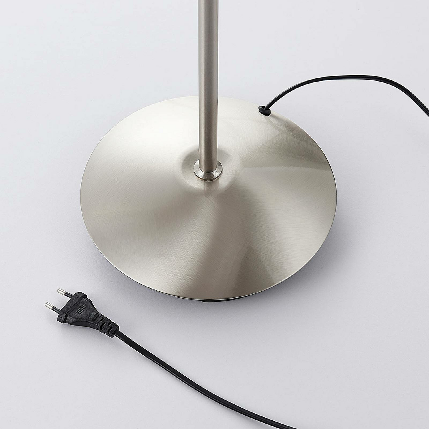 B-Ware Lindby Led Stehleuchte Gwendolin Stehlampe Lampe Leuchte Nickelfarben 1 Flammig - 9621649