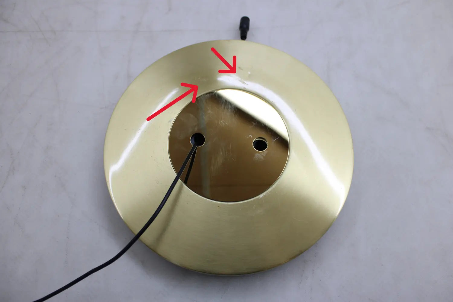 B-Ware Lindby Stehleuchte Stehlampe Led Seppa Messing Metall Leselampe Siehe Text/Foto - 4251096586749
