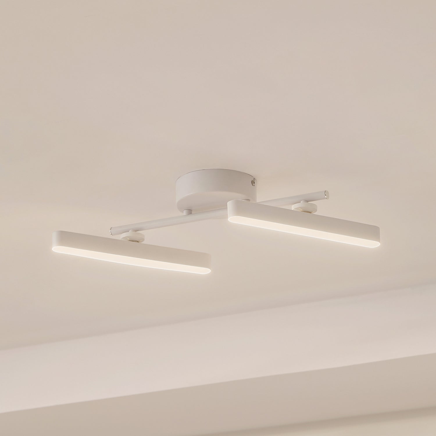 B-Ware Lindby Strahler Lichtleiste Led Spot Weiß Dimmbar Eldrin 2 Flammig 3000 K Decke - 4251911791143