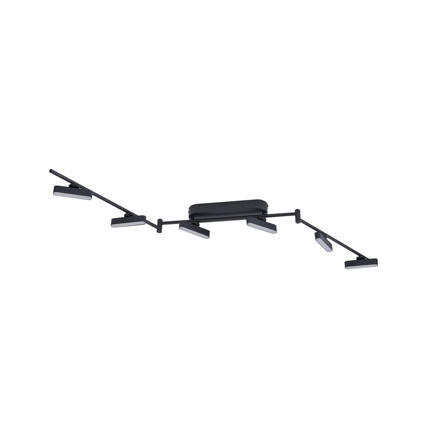 B-Ware Lindby Led Strahler Deckenleuchte Lichtleiste Eldrin Schwarz Dimmbar Sechsfla86 - 4251911791211