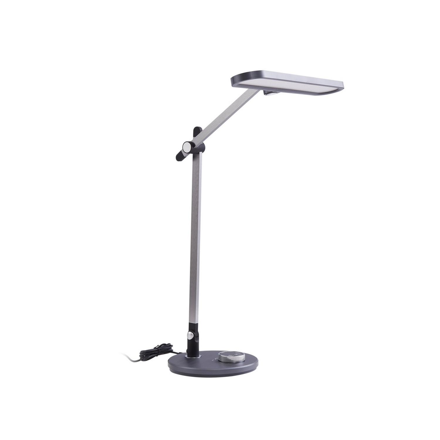 B-Ware Lindby Tischleuchte Schreibtischlampe Led Elvir Dunkelgrau Aluminium Dimmbar Cct - 4251911792348