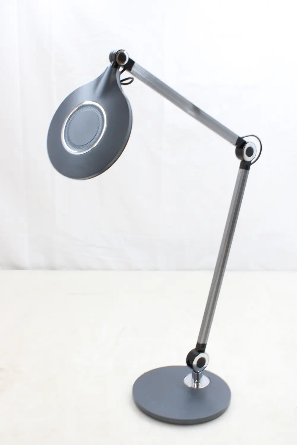 B-Ware Lindby Tischleuchte Lampe Led Nyxaris Grau Metall Ladestation Siehe Text/Foto - 4251911775624