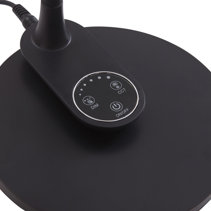 Lindby Led Tischleuchte Leuchte Lampe Valtaria Schwarz Cct Dimmbar Touchdimmer B-Ware