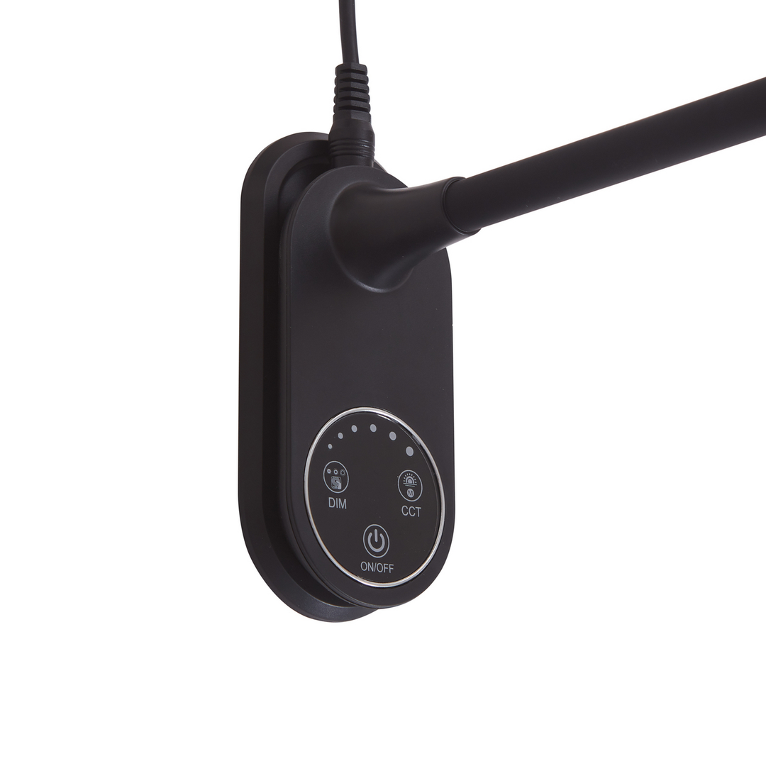Lindby Led Tischleuchte Leuchte Lampe Valtaria Schwarz Cct Dimmbar Touchdimmer B-Ware