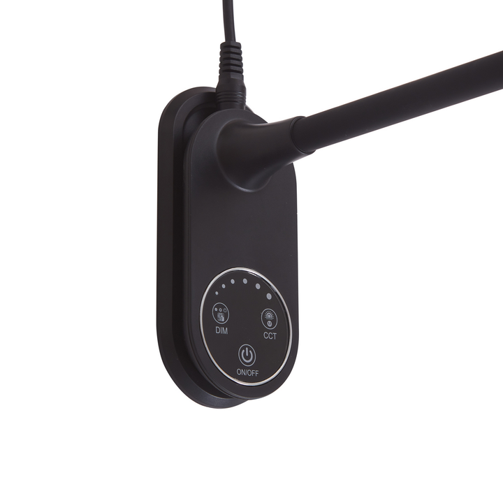 Lindby Led Tischleuchte Leuchte Lampe Valtaria Schwarz Cct Dimmbar Touchdimmer B-Ware