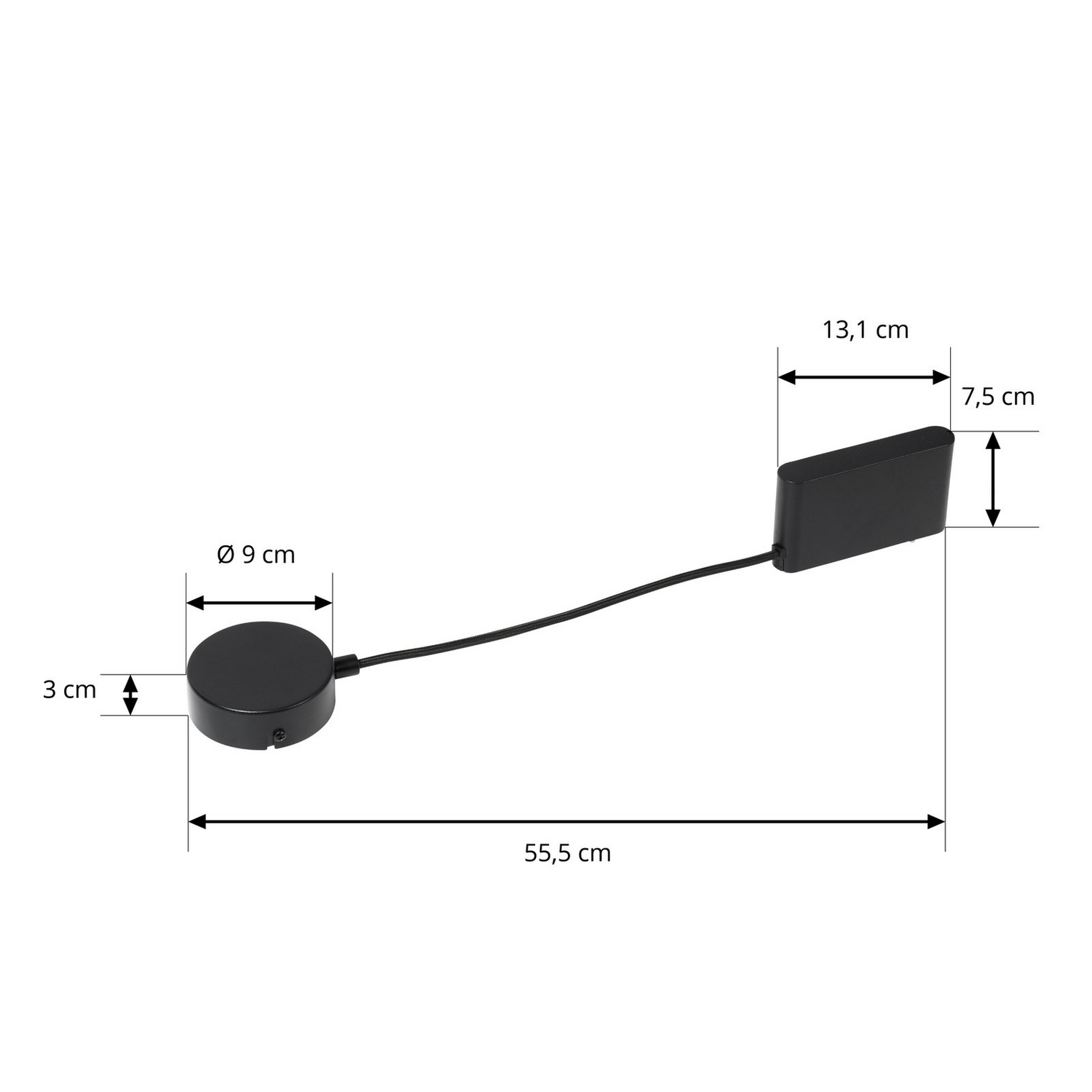 Lindby Led Treiber Lumaro Schwarz Länge 55,5 Cm 100 W Lampe Leuchte Licht Spot B-Ware - 4251911788594