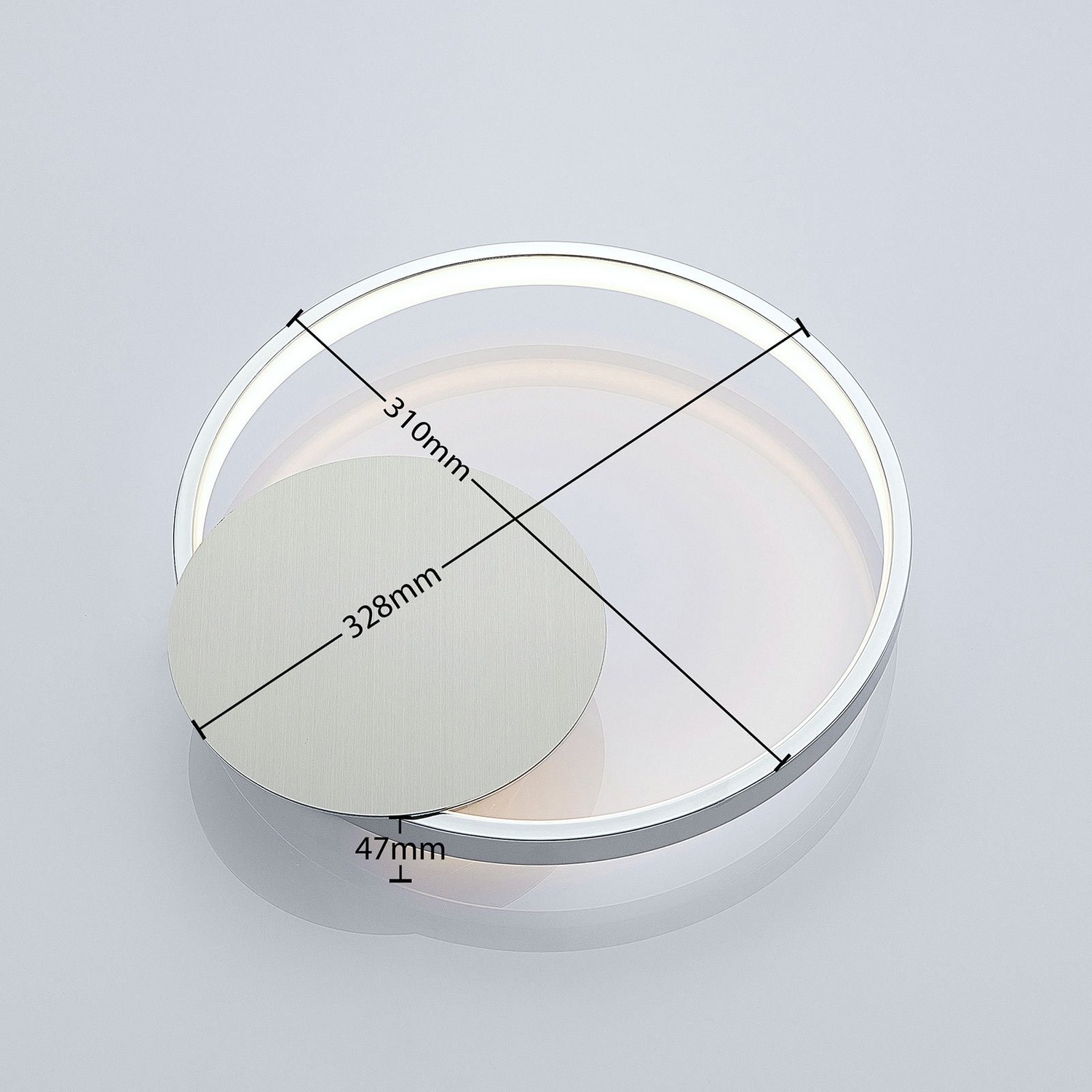 Lindby Led Wandleuchte Anays Flurleuchte Led 11 W Rund 32 Cm Siehe Text/Foto B-Ware - 4251096558234