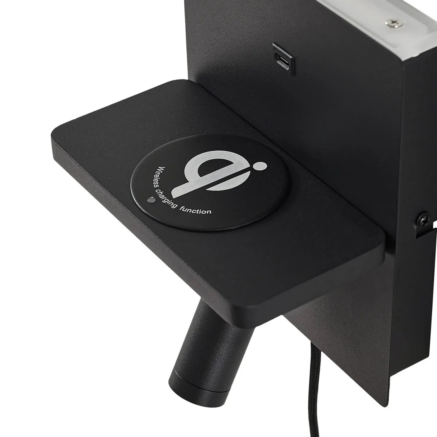 B-Ware Lindby Led Wandlampe Leuchte Auden Wandlampe Schwarz Stecker Ladestation