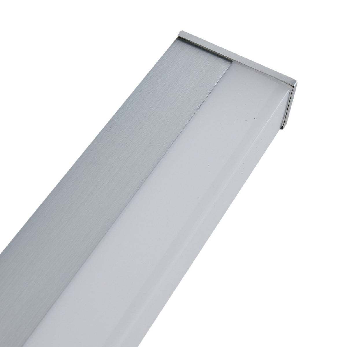 LED Wandlampe Wandleuchte Lindby Philippa Aluminium eckig alufarben 59 cm IP44 - 4251911795868