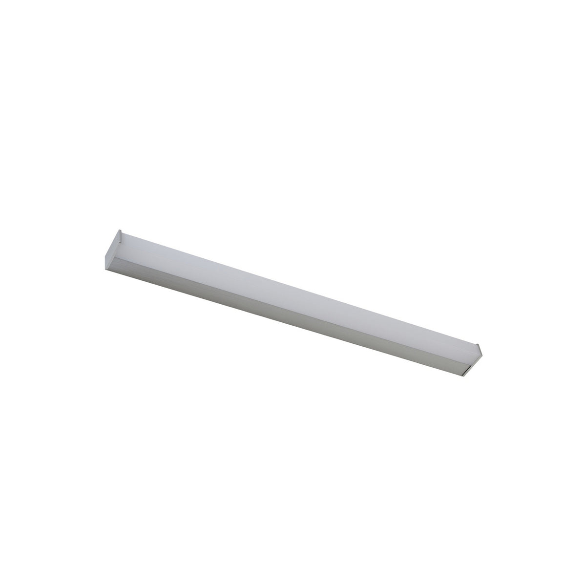 Lindby Wandlampe Wandleuchte LED Philippa Aluminium Acryl IP44 eckig alufarben - 4251911795875