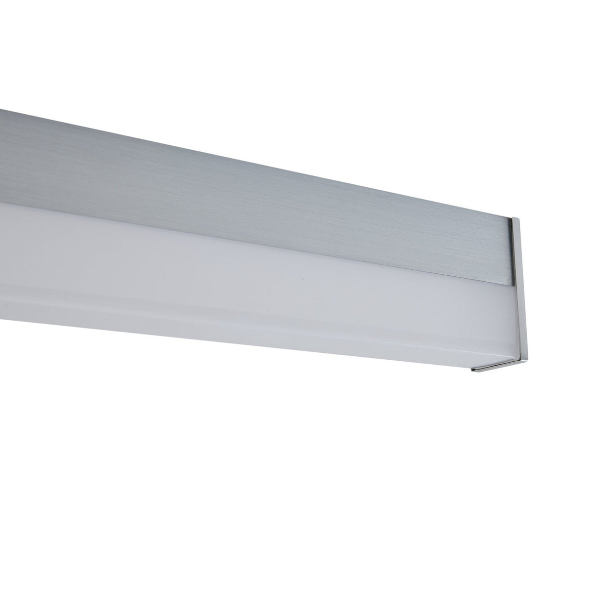 Lindby Wandlampe Wandleuchte LED Philippa Aluminium Acryl IP44 eckig alufarben - 4251911795875
