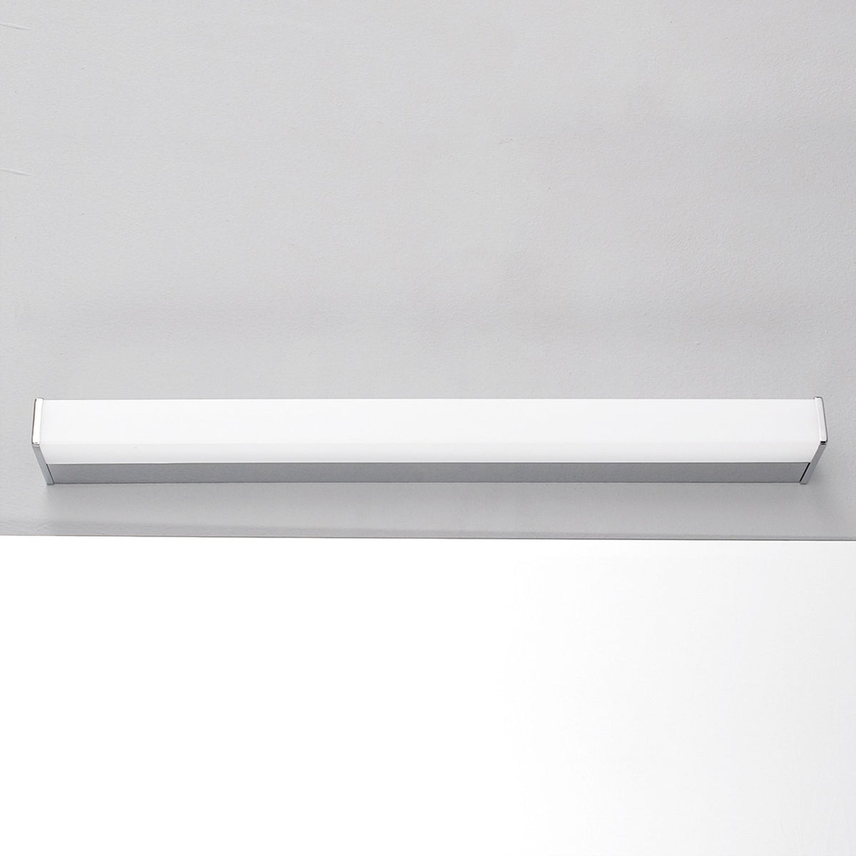 Lindby Wandleuchte Wandlampe LED Philippa Badezimmer Spiegel Chrom eckig - 6291106550832