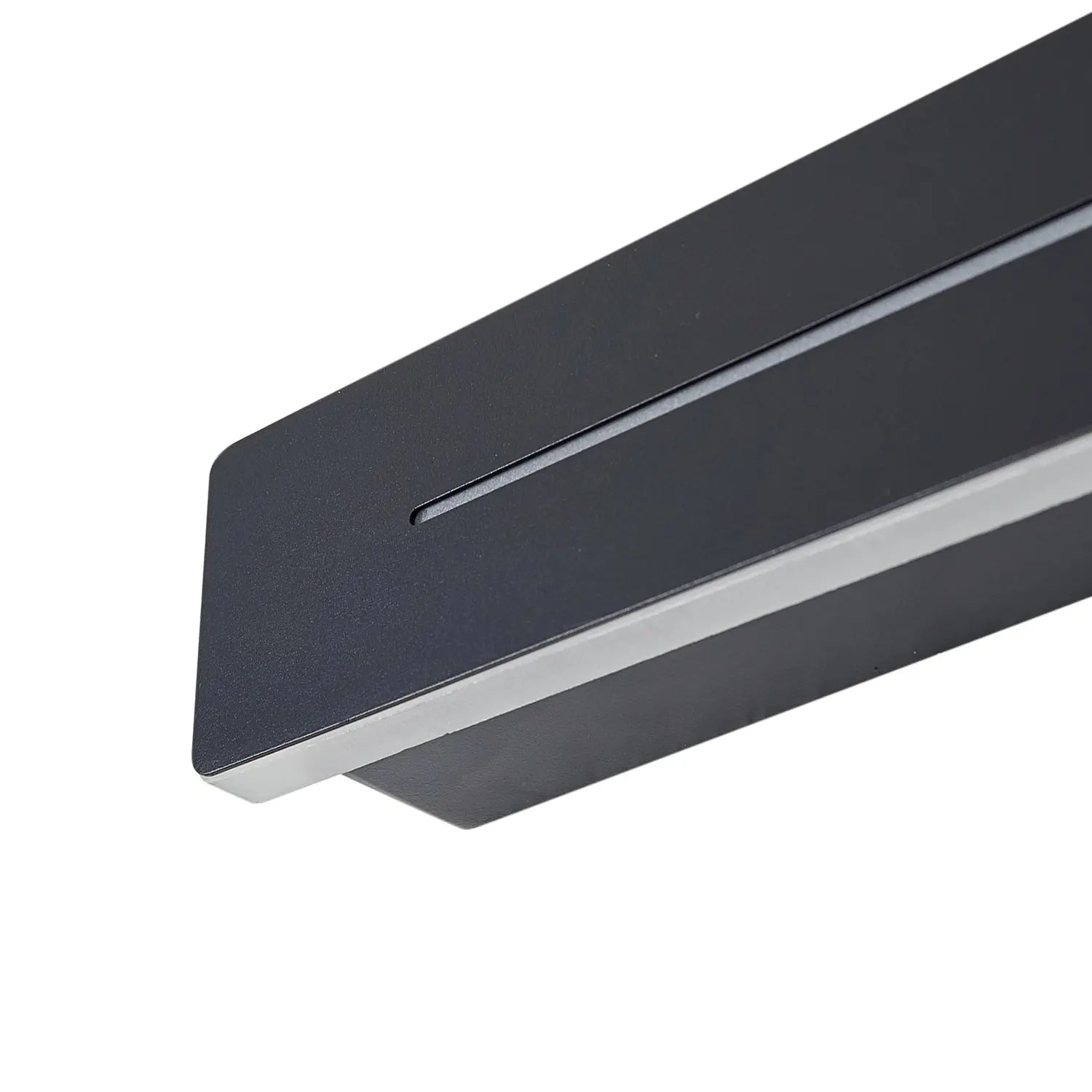 B-Ware Lindby Led Wandleuchte Wandlampe Benario Aluminium Schwarz Beleuchtung 80 Cm - 4251911794762