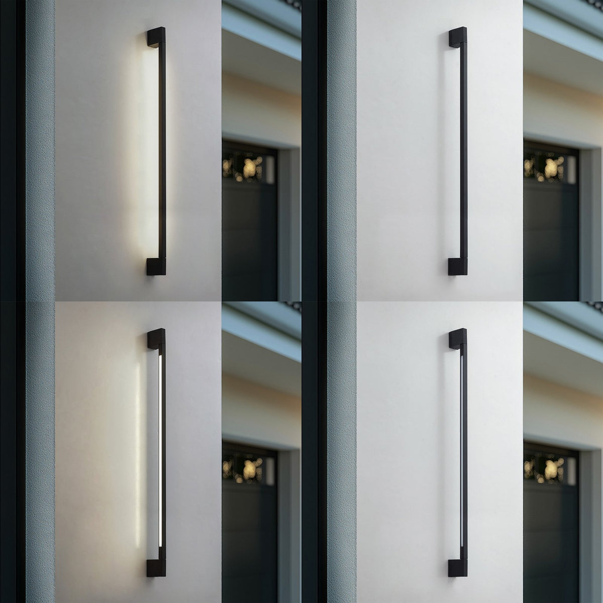 Lindby Wandleuchte Wandlampe LED Neano schwarz Metall IP54919 - 4251911797787