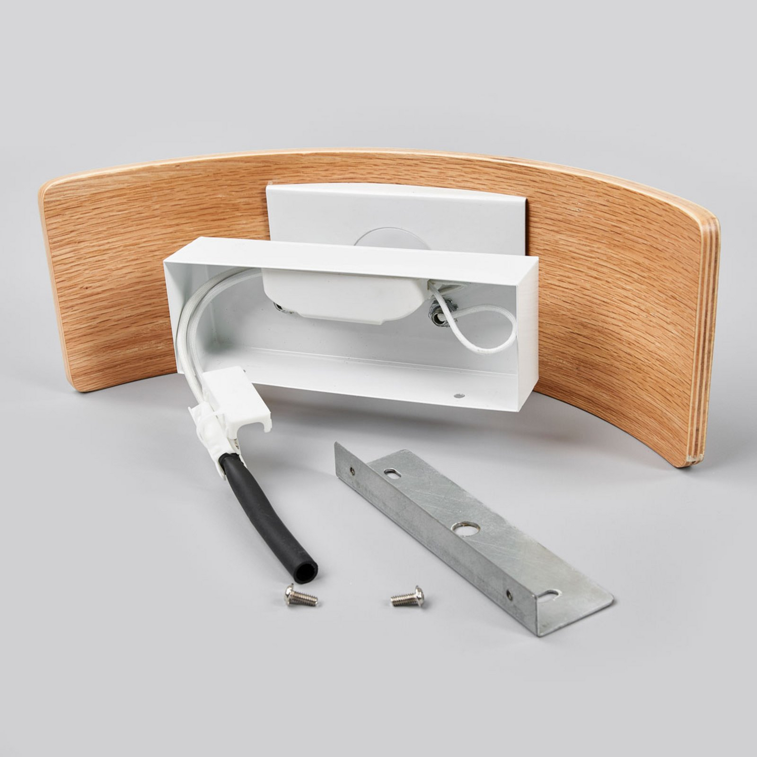 B-Ware Lindby Led Wandleuchte Rafailia Wandleuchte Wandlampe Leuchte Lampe Holz Metall