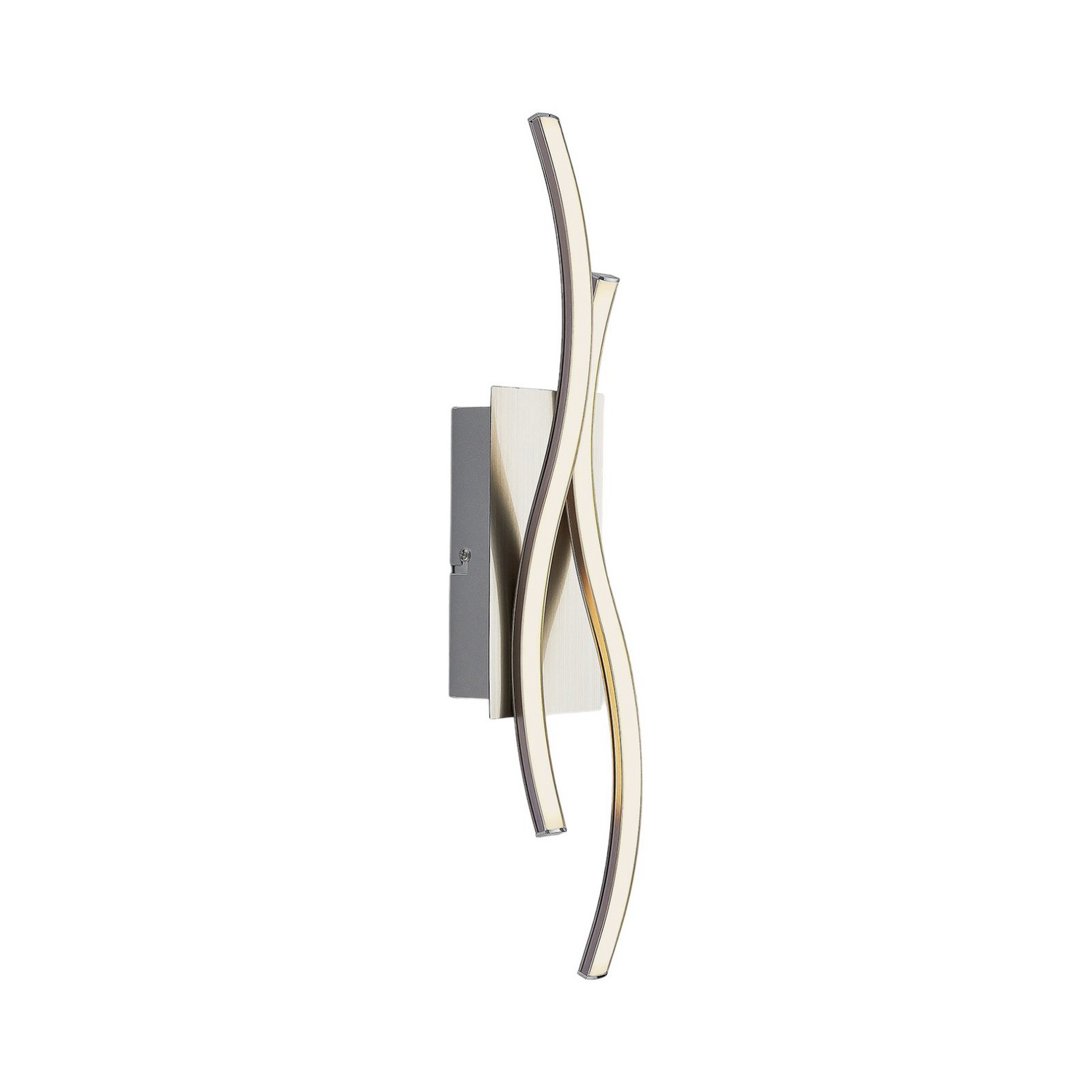 B-Ware Lindby Led Wandleuchte Safia In Wellenform Wandleuchte Lampe Leuchte Alumin599