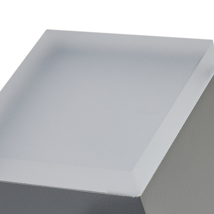 Lindby Led Wandleuchte Lampe Sally Außenleuchte Grau Ip54 Bewegungssensor 22cm B-Ware