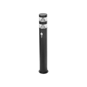 B-Ware Lindby Wegelampe Pollerleuchte LED schwarz Sensor IP44 Außenleuchte Lampe Garten