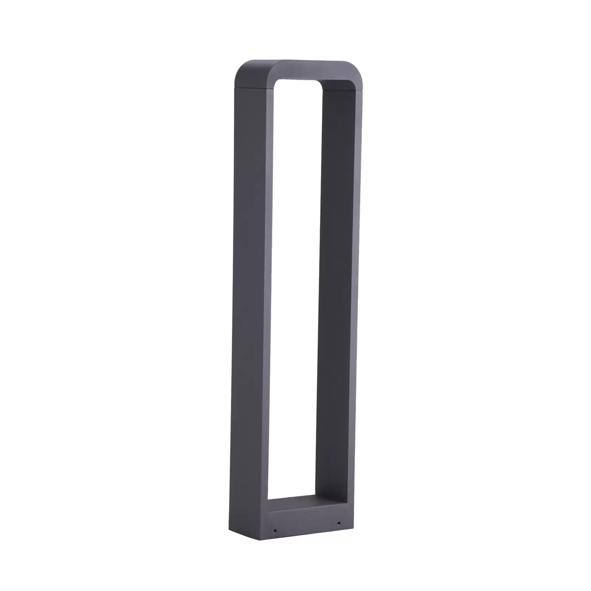 Lindby Wegeleuchte Außenleuchte LED Wegelampe dunkelgrau Aluminium Emima 80 cm - 4251911751994