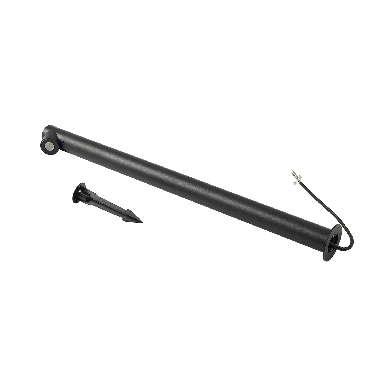 B-Ware Lindby Led Wegeleuchte Gartenleuchte Luzian Außenleuchte 80 Cm Schwarz Erdspieß