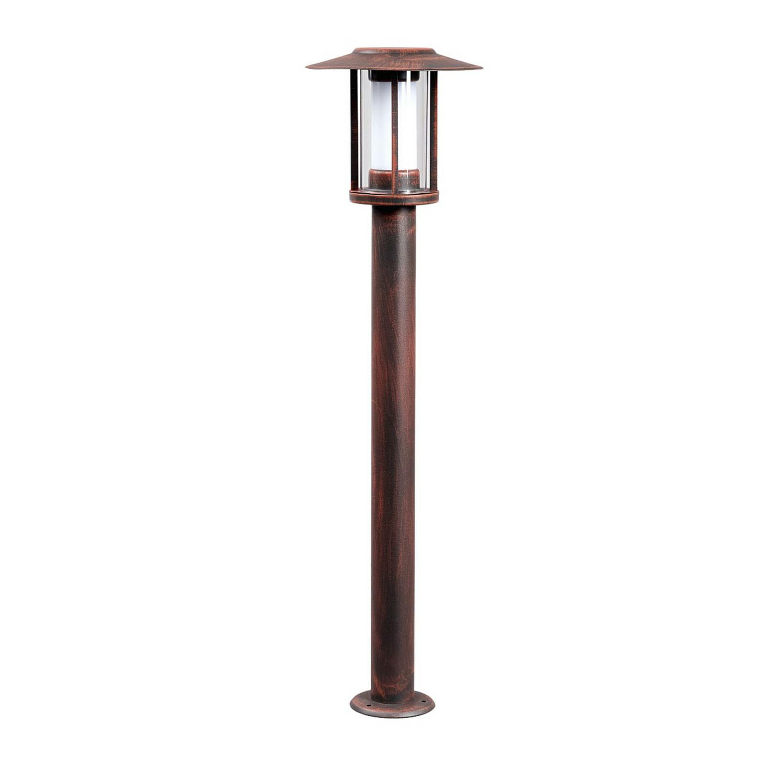 Lampe de jardin LED Lindby Pavlos de qualité B, couleur rouille