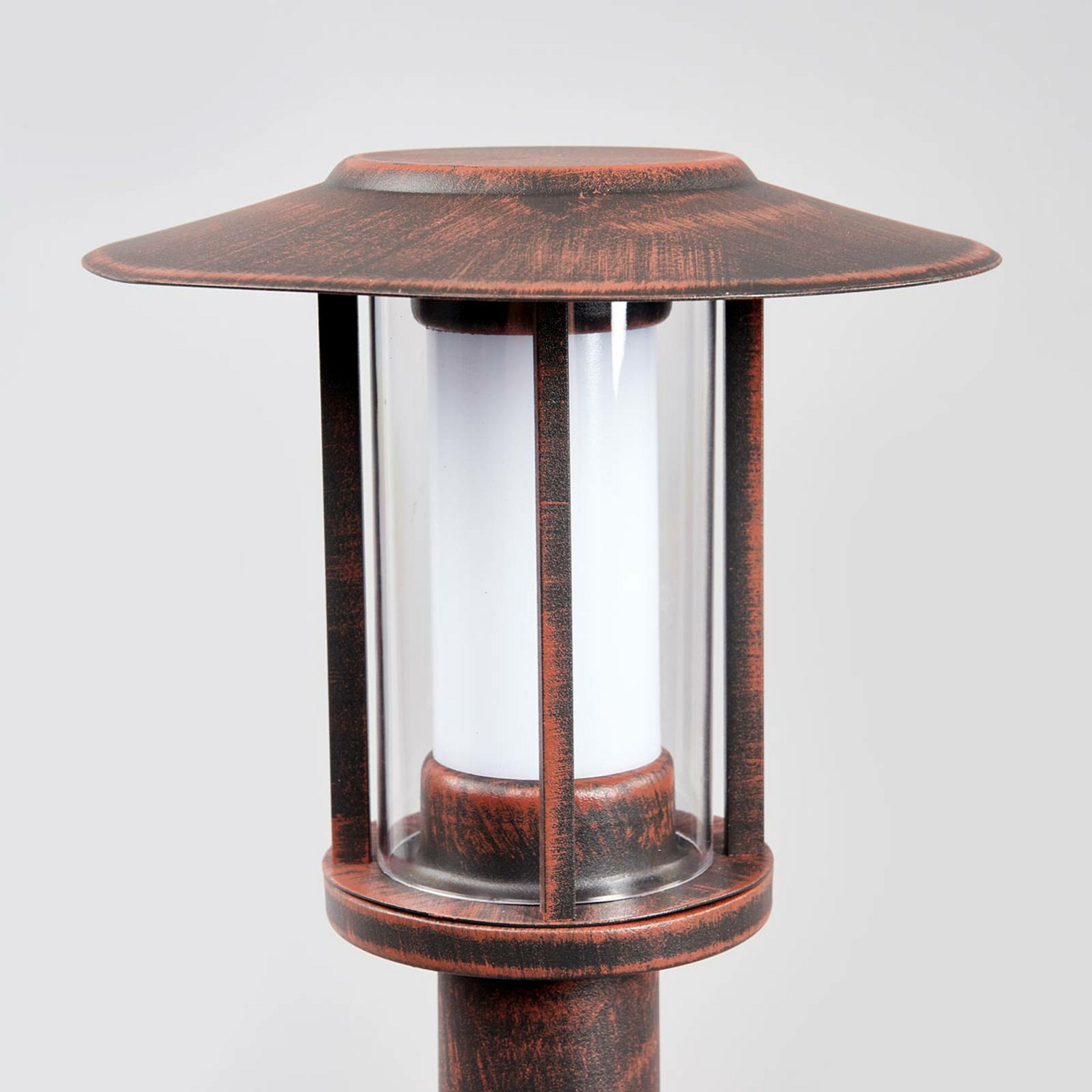 B-Ware Lindby Led Wegeleuchte Pavlos Wegelampe Gartenlampe Lampe Leuchte Rostfarben - 4251096542158