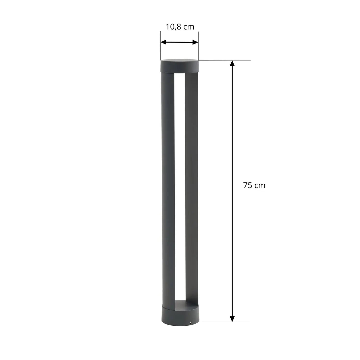 B-Ware Lindby Wegeleuchte Wegelampe Soriq Led Anthrazit Außenleuchte Aluminium 75 Cm - 4255830907333