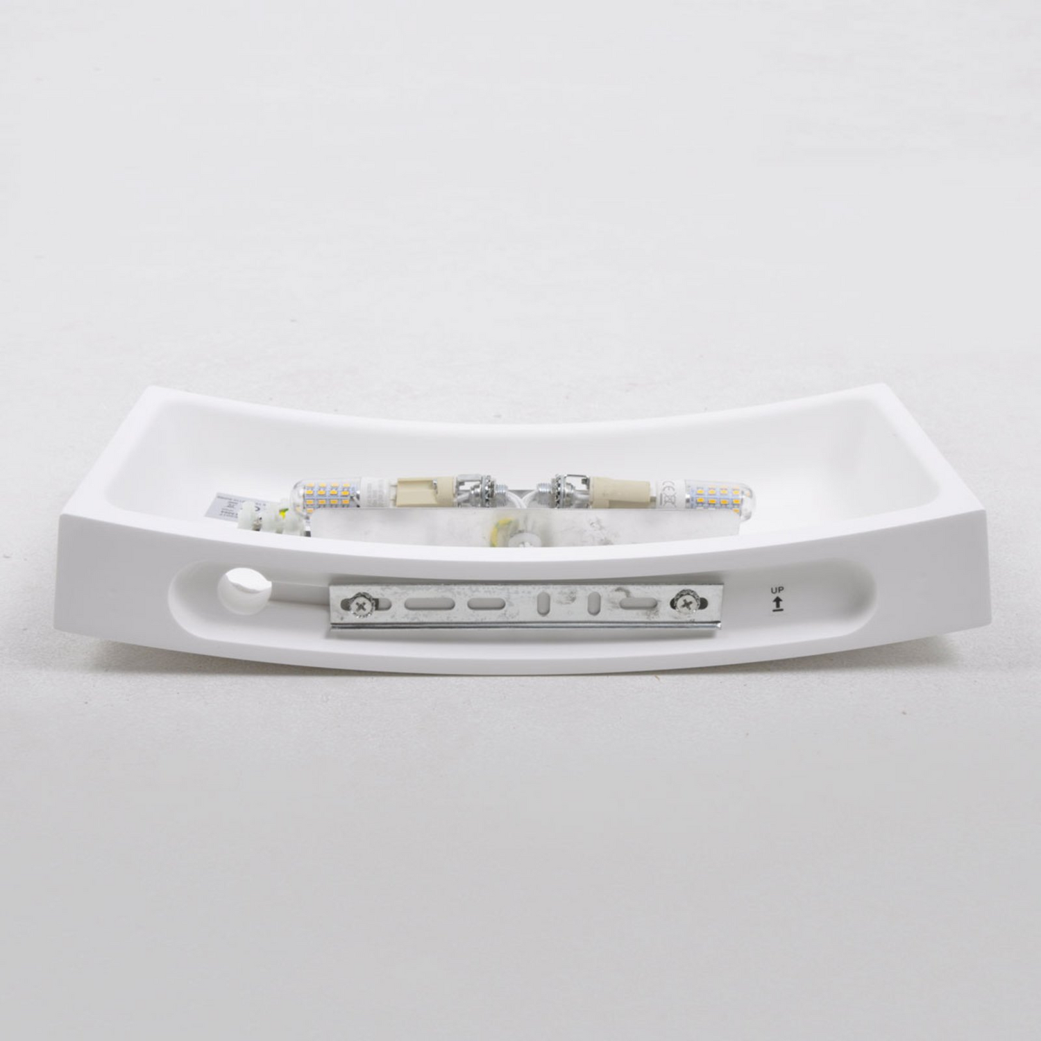 B-Ware Lindby Wandleuchte Leander Wandlampe Wandlicht Lampe Leuchte G9 Weiß Bemalbar