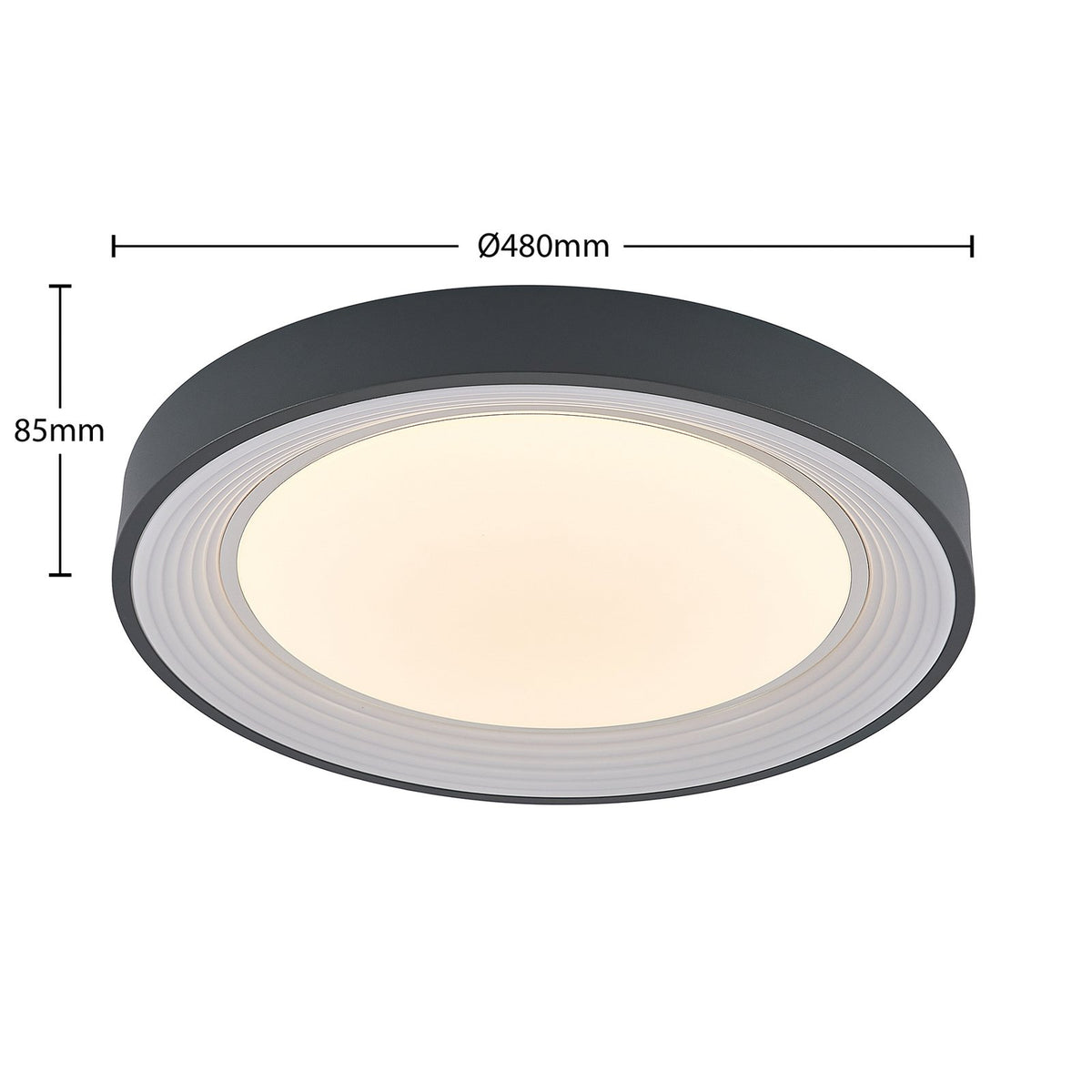 Lindby Lindum LED-Deckenlampe Deckenlampe Lampe Leuchte Licht RGB CCT dimmbar - 4251096599367