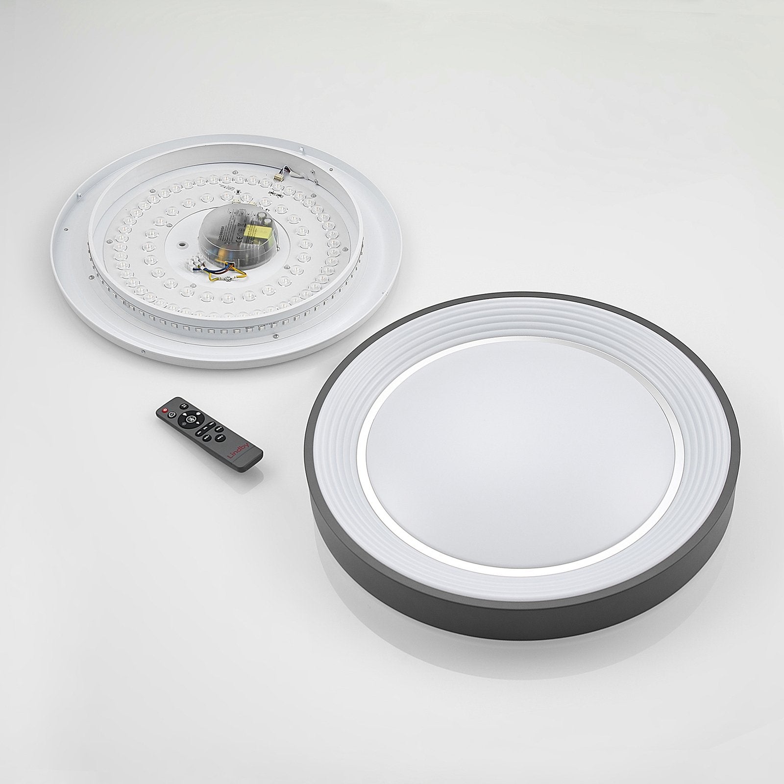 Lindby Lindum LED-Deckenlampe Deckenlampe Lampe Leuchte Licht RGB CCT dimmbar - 4251096599367