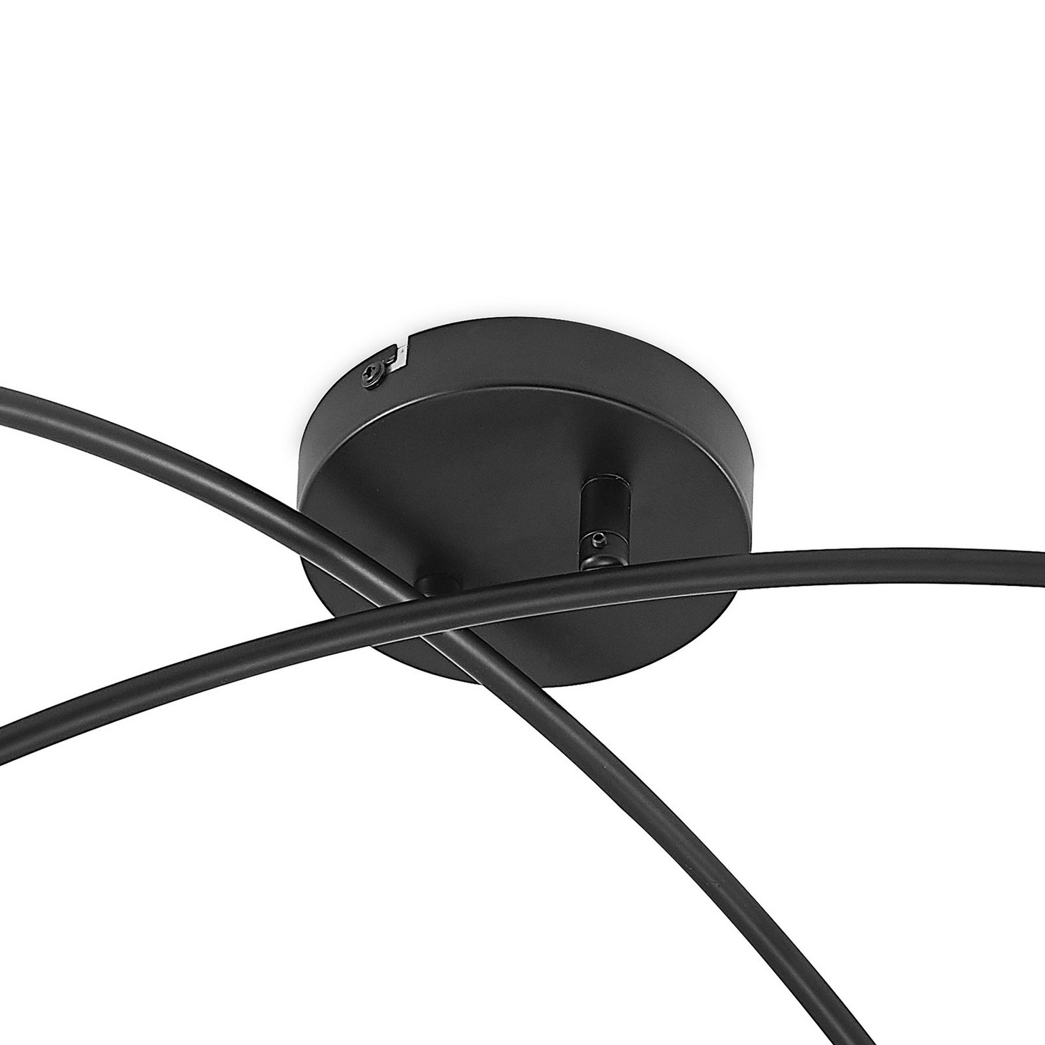 B-Ware Lindby Lioma Deckenleuchte Hängeleuchte Deckenlampe Lampe 4 Flammig E14 Schwarz