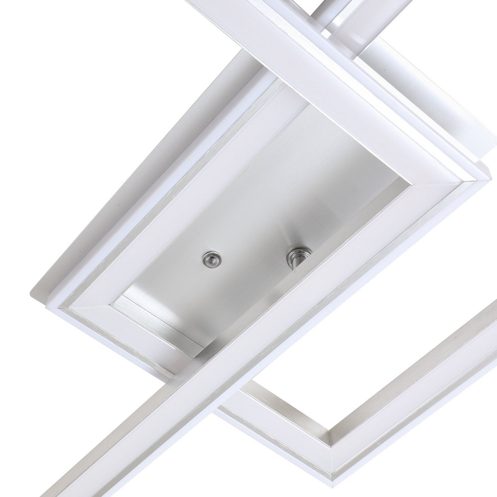 Lindby Lorina Led Deckenlampe Leuchte Rgbw Silber Nickel Fernbedienung Lampe B-Ware - 4251911773002