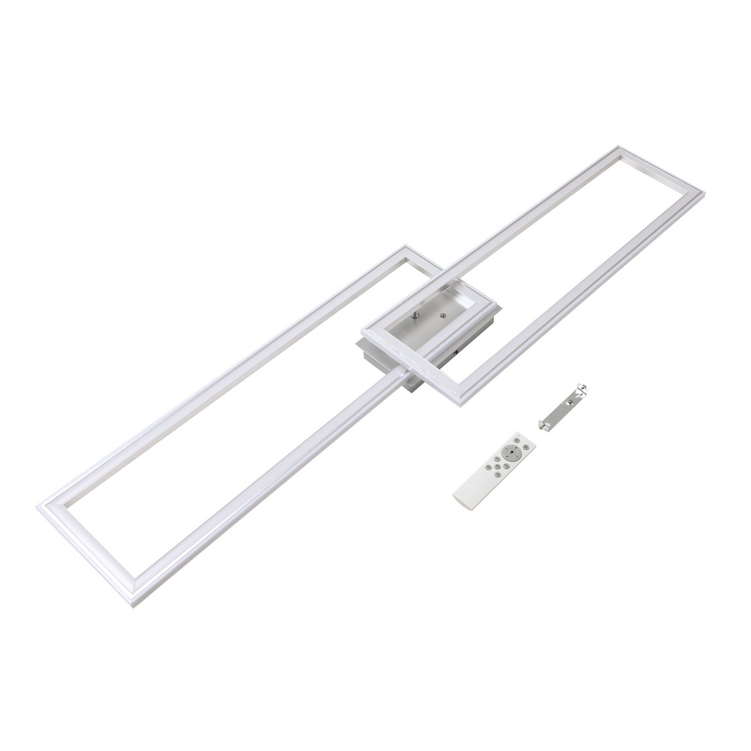 Lindby Lorina Led Deckenlampe Leuchte Rgbw Silber Nickel Fernbedienung Lampe B-Ware - 4251911773002