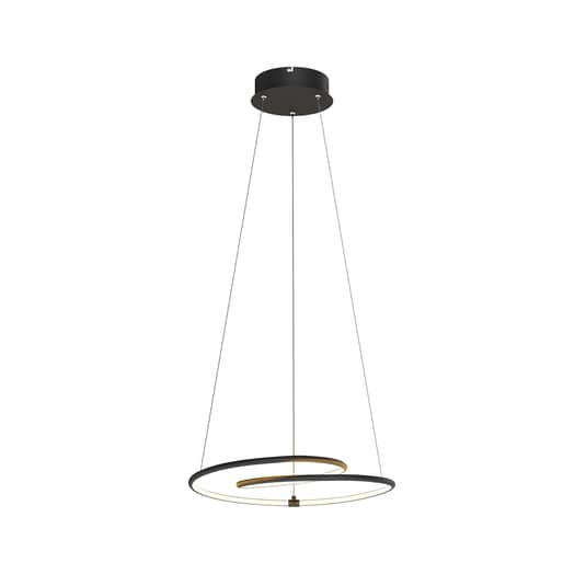 B-Ware Lindby Lucy Led Hängeleuchte Hängeleuchte Deckenlampe Deckenlampe Schwarz 45 Cm - 4251096563757